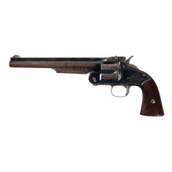 Rare Serial Number "76" Smith & Wesson Model 3 American 1st Model "Oil Hole" Variation Single Action