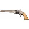 Image 1 : Engraved Smith & Wesson No. 2 Army Revolver with Ivory Grips