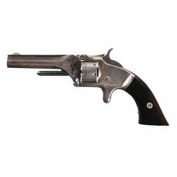 Smith & Wesson Model Number 1 Second Issue Revolver with Rare 2nd Quality Marking