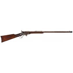 Spencer Model 1860 Carbine H. Schroeder Converted Heavy Barrel Buffalo Rifle Pictured in The Book Sp