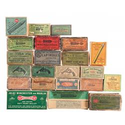 Grouping of Boxed Vintage Ammunition