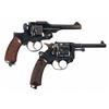 Image 1 : Two Double Action Military Revolvers -A) Tokyo Arsenal Type 26 Revolver