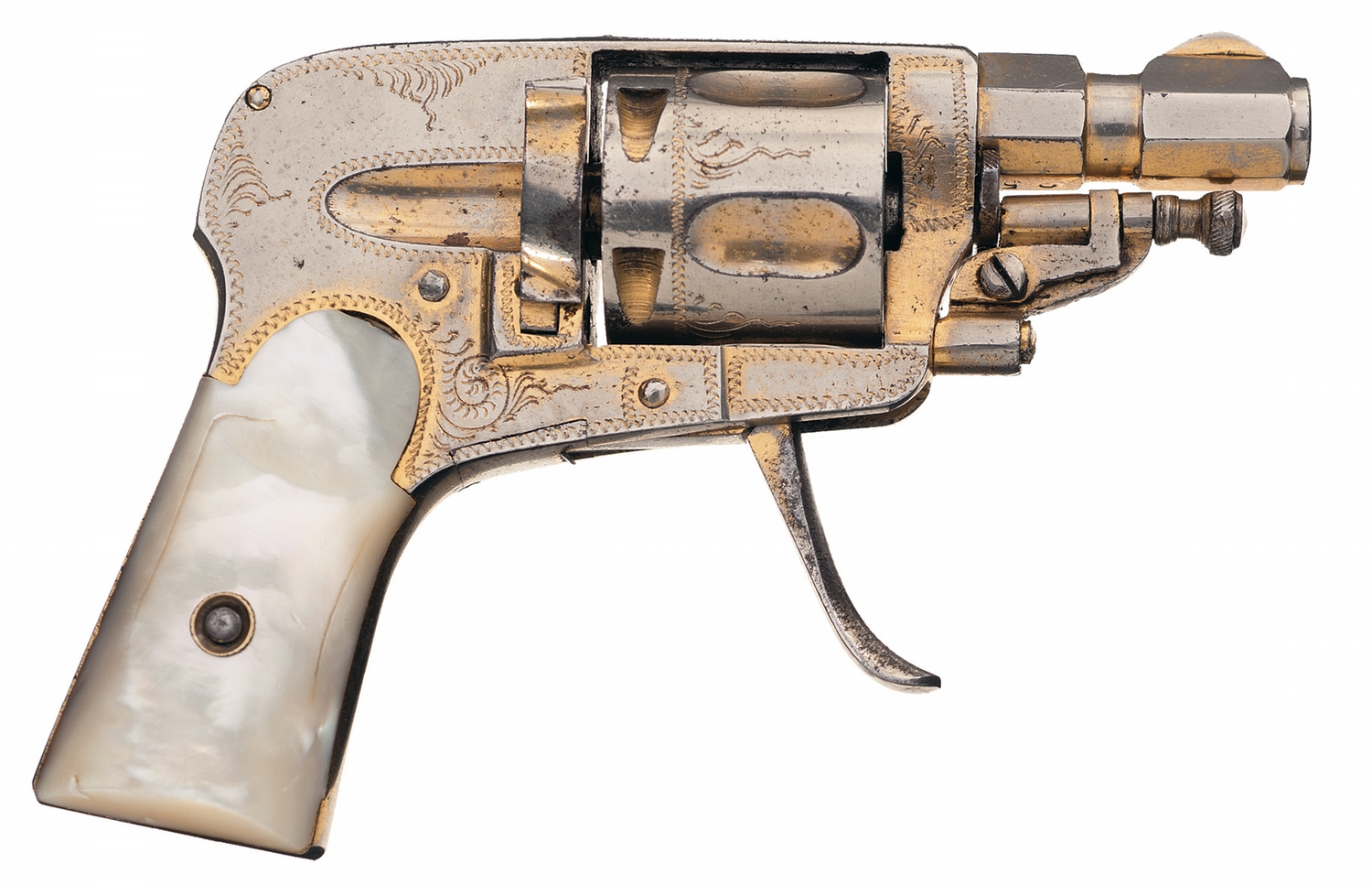 Bebe Revolver Collector's Lot of Four Baby Hammerless Revolvers -A) European Baby ...