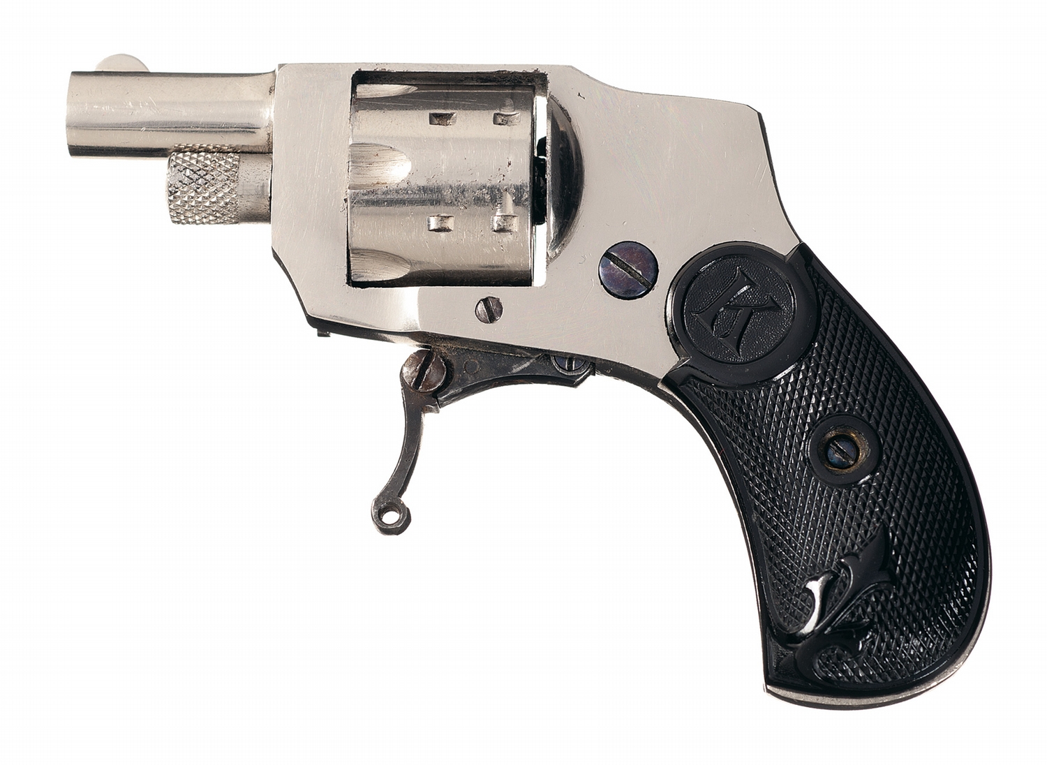 Collector's Lot of Four Hammerless Revolvers -A) Belgian Sable Baby ...