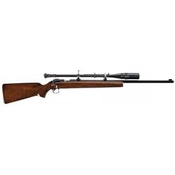 Winchester Model 52D Single Shot Bolt Action Target Rifle with Unertl Scope