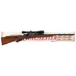 Winchester Model 70 Sporter Bolt Action Rifle with Scope and Box