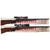 Image 1 : Two Winchester Model 70 Bolt Action Rifles -A) Winchester Model 70 Classic Super Grade Bolt Action R
