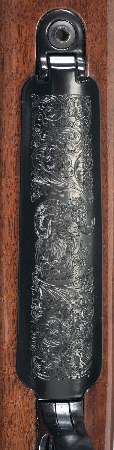 Two Bolt Action Rifles -A) Engraved Remington Model 700 Bolt Action ...