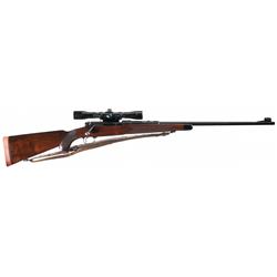 Pre-64 Winchester Model 70 Super Grade Bolt Action Rifle in 300 H&H Magnum with Scope