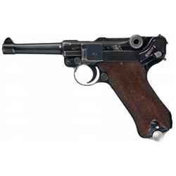 Mauser  S/42  Code, 1938 Production Luger Pistol