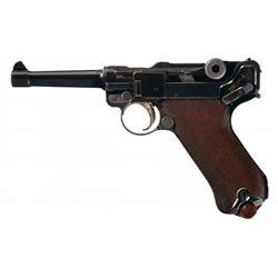 1920 Weimar Police Rework Luger with Simson Proof