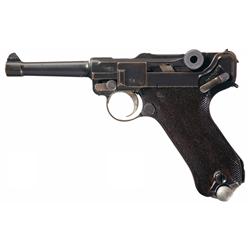 DWM Blank Chamber Police Rework Luger Semi-Automatic Pistol
