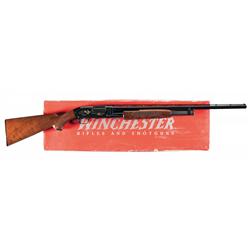 Scarce Limited Edition Winchester Model 12 Grade IV Engraved and Gold Accented Slide Action Shotgun 