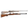 Image 1 : Two Bolt Action Rifles -A) Weatherby Mark V Bolt Action Rifle