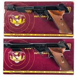 Two Boxed Hi-Standard Semi-Automatic Pistols -A) Hi-Standard Olympic Model 102 Semi-Automatic Pistol