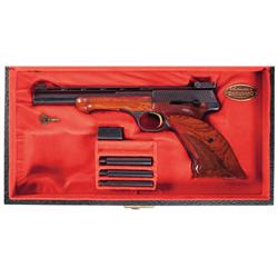 Cased Browning Medalist Semi-Automatic Target Pistol with Accessories