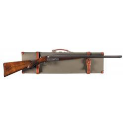 Parker GH Grade Damascus Double Barrel Hammerless Shotgun with Case