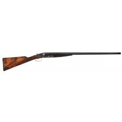Engraved Lefever Arms EE Grade Double Barrel Hammerless Shotgun