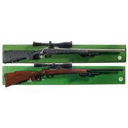 Two Boxed Remington Model 700 Bolt Action Rifles -A) Remington Model 700 VS SF Bolt Action Rifle wit