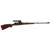 Image 1 : Unmarked Sporterized Military Bolt Action Rifle with German Sniper Scope