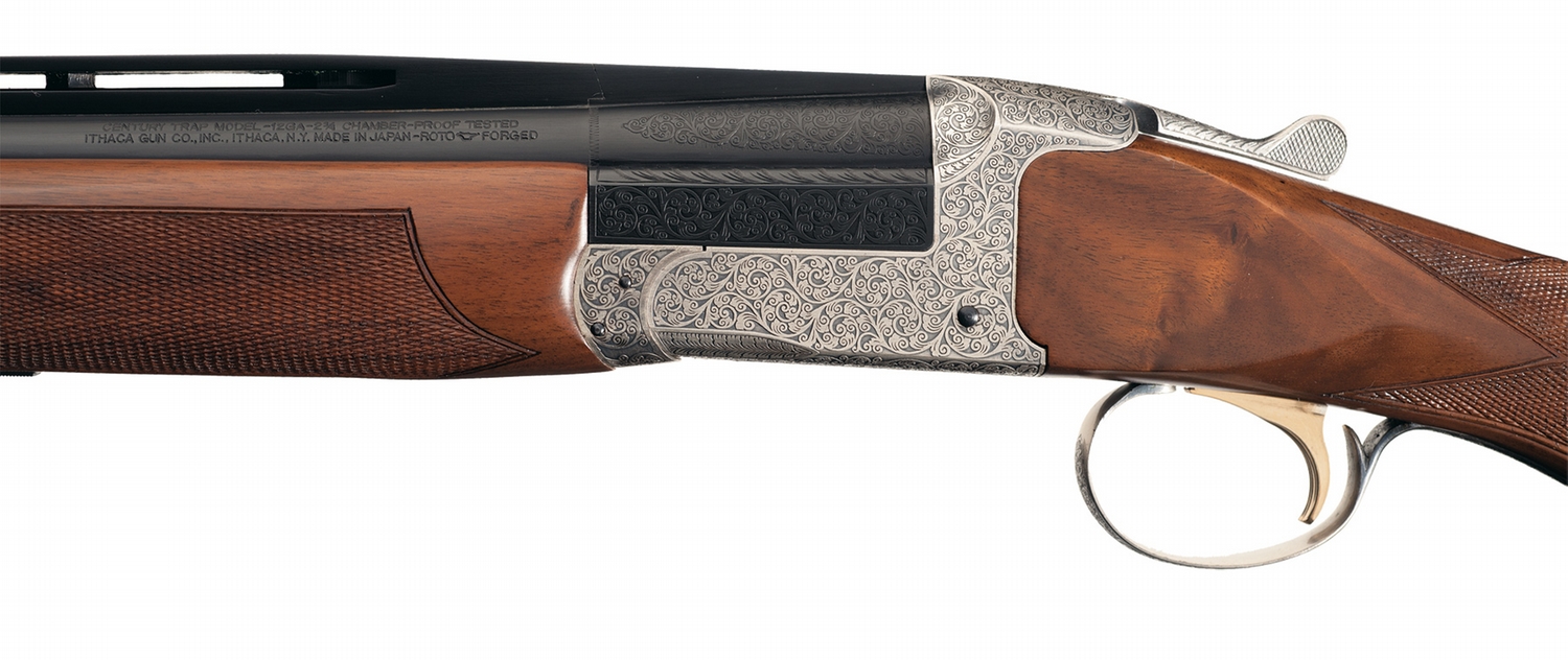 Ithaca Century Model Single Barrel Trap Shotgun with Box