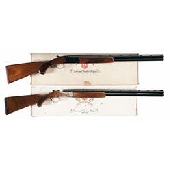 Two Ruger Red Label Over/Under Shotguns -A) Ruger Red Label 20 Gauge Shotgun