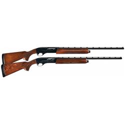 Two Remington Model 1100 Semi-Automatic Shotguns -A) Remington Model 1100LW Skeet 28 Gauge Semi-Auto