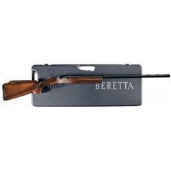 Engraved Beretta Silver Pigeon X Trap Single Barrel Trap Shotgun with Case