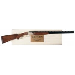 Engraved SKB Model 600 Skeet Over & Under 28 Gauge Shotgun with Box