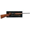 Image 1 : Engraved Gold Inlaid Browning Grade VI .22 Caliber Semi-Automatic Rifle with Box