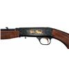Image 2 : Engraved Gold Inlaid Browning Grade VI .22 Caliber Semi-Automatic Rifle with Box