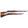 Image 1 : Two U.S. Springfield Model 1898 Krag Bolt Action Rifles -A) U.S. Springfield Model 1898 Krag Bolt Ac