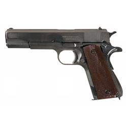 Outstanding World War II 1944 Production Ithaca Contract U.S. Model 1911A1 Semi-Automatic Pistol