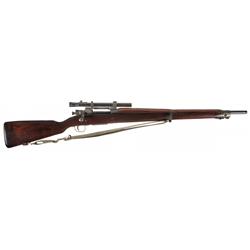 World War II U.S. Model 1903A4 Sniper Rifle with Scope