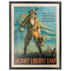 WWI U.S. Victory Liberty Loan Poster