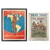 Image 1 : Two Rare Early WWII U.S. Marine Corps Recruiting Posters