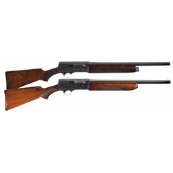 Two U.S. Remington Shotguns -A) Remington Model 11 Semi-Automatic Shotgun