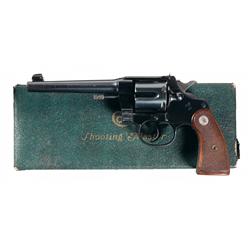 Excellent Colt Shooting Master Double Action Revolver with Box
