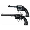 Image 1 : Collector's Lot of Two Colt Police Positive Double Action Revolvers -A) Colt Police Positive 38 Mode