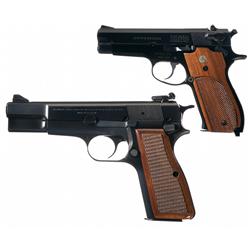 Two Semi-Automatic Pistols -A) Smith & Wesson Model 39-2 Semi-Automatic Pistol with Extra Magazine