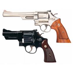 Two Smith & Wesson Revolvers -A) Smith & Wesson Model 29-2 Double Action Revolver