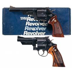 Two Smith & Wesson Double Action Revolvers -A) Smith & Wesson Model 29-3 Double Action Revolver with