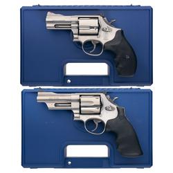 Two Cased Smith & Wesson Double Action Revolvers -A) Smith & Wesson Model 696 Double Action Revolver