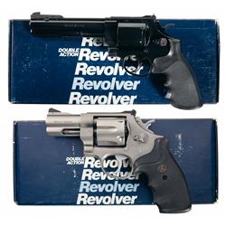 Two Boxed Smith & Wesson Double Action Revolvers with Boxes -A) Smith & Wesson Model 29-Classic Hunt
