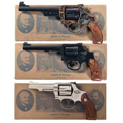 Three Boxed Smith & Wesson Heritage Series Revolvers -A) Smith & Wesson Heritage Series Model 24-5 D