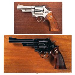 Two Cased Smith & Wesson Double Action Revolvers -A) Smith & Wesson Model 29-2 Double Action Revolve