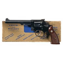 Smith & Wesson Model 16 Double Action Revolver with Box