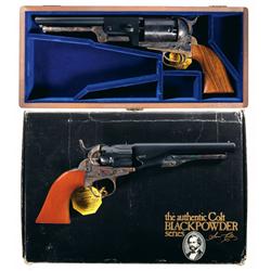 Two Boxed Colt Black Powder Series Percussion Revolvers -A) Cased Colt Black Powder Series Second Mo