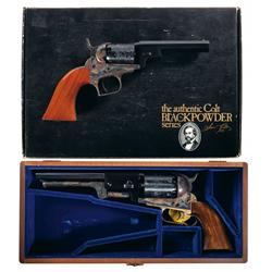 Two Colt Black Powder Series Revolvers -A) Colt Baby Dragoon Black Powder Series Percussion Revolver