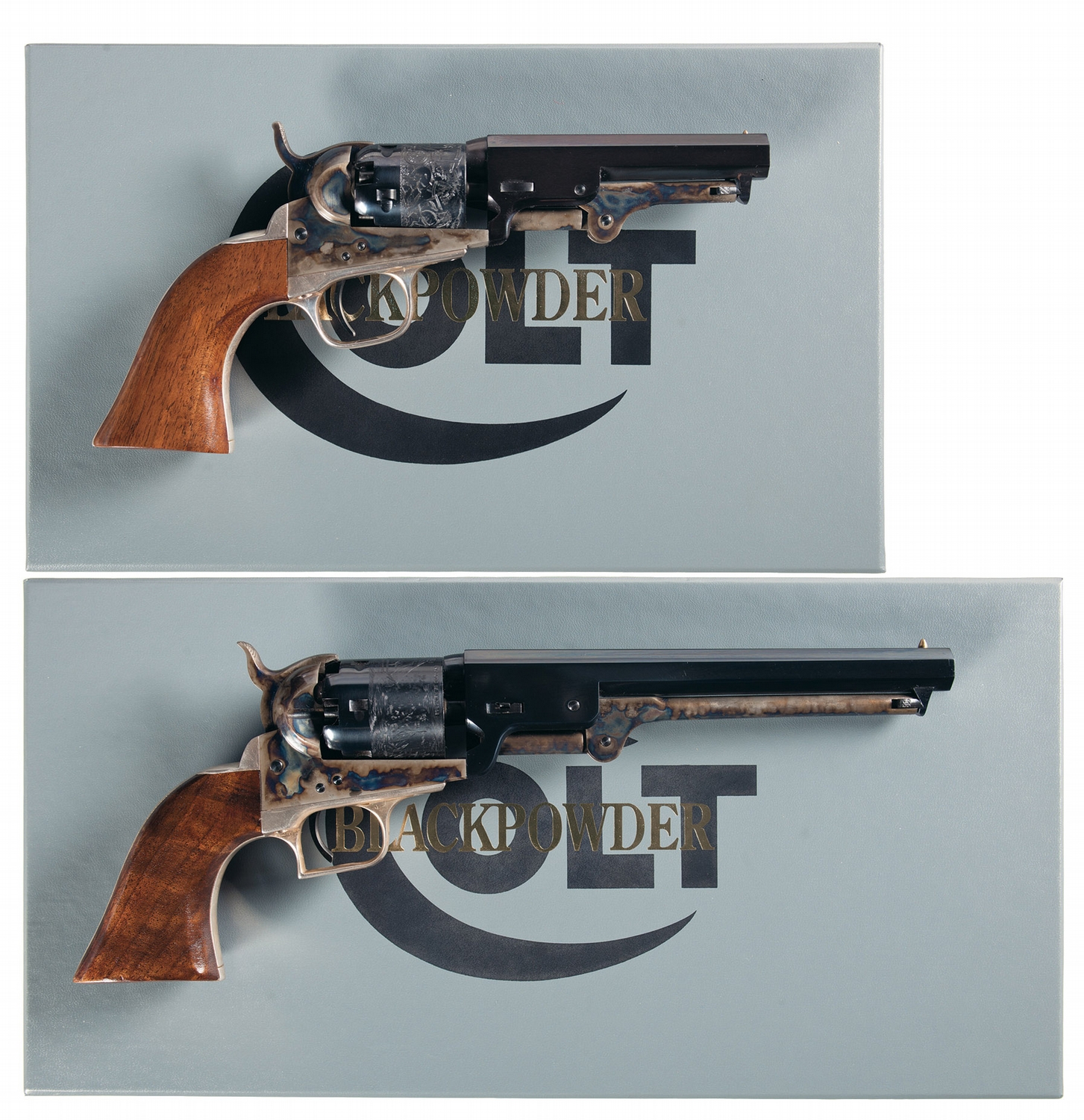 Two Colt Black Powder Series Revolvers A) Colt Model 1849 Pocket Black